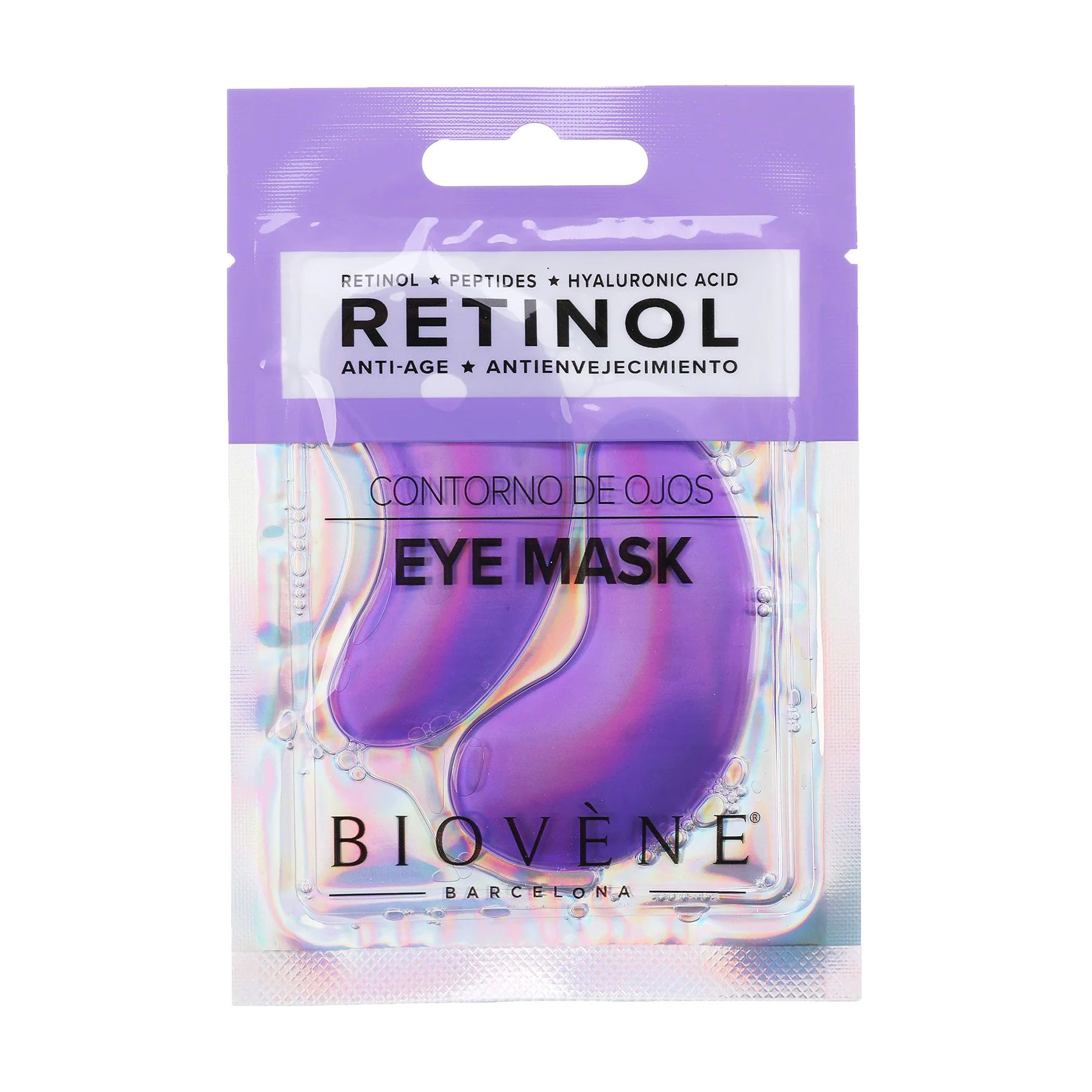 Патчі для шкіри навколо очей Biovene Retinol Eye Mask, 1 пара